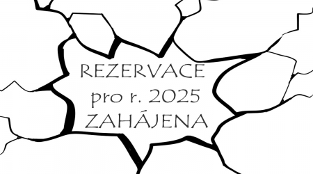 Rezervace pobytů pro rok 2025